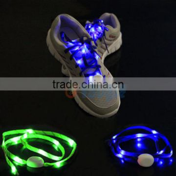 LED Flashing Lighting Light UP Glow in The Dark Skating Shoe Laces Shoelaces