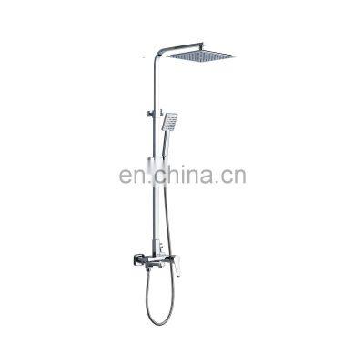 Wall Mounted high pressure Bathroom Shower Head Set Shower Panel