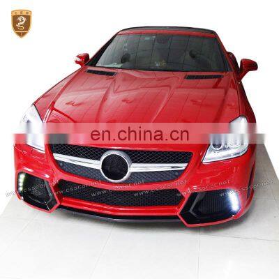 Good quality frp body kit for bens SLK class R172 2011-2016 converted to wd style