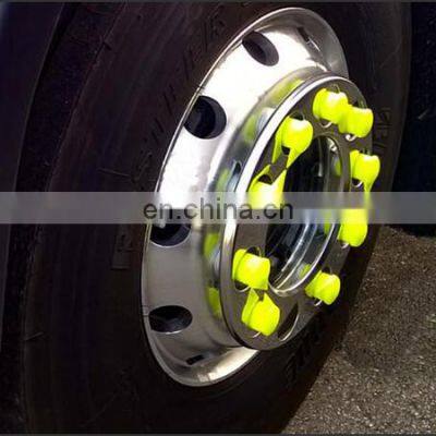 PU Material Checkpoint Wheel Indicators Yellow Wheel Nuts Pointers photo-4