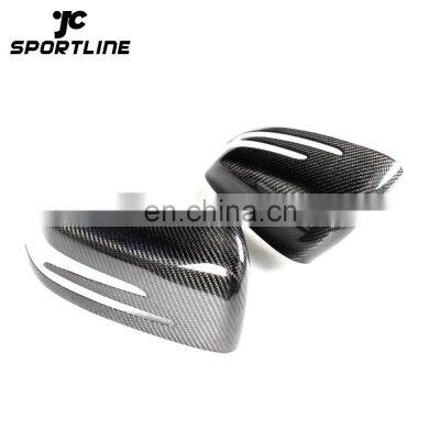 W212 Carbon Fiber Side Mirror Caps Mesh for Mercedes Ben z W212