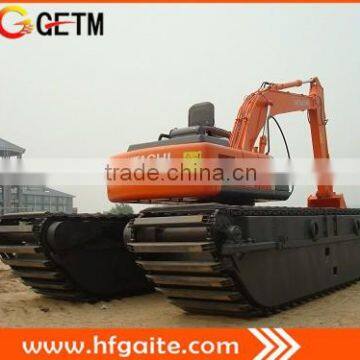 China manufacturer of 20t amphibious excavator with HITACHI excavator also called marsh buggy