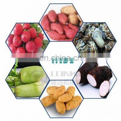 Factory Direct Automatic Radish Beetroot Brush Roller Cleaning and Peeling Machine 50kg-1000kg/h photo-5