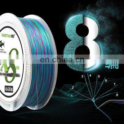Amazon New Design 4/8 Stands pe Fishing Line 5.9kg-55.1kg Tension 100% PE Braided Fishing Line photo-2