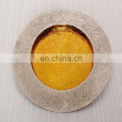 yellow coloured serving tray for sale