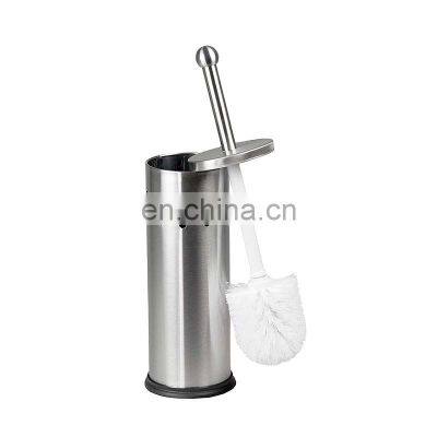 Factory Price wholesale optional stainless steel clean toilet brush head set