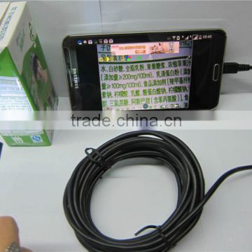 Plug and Play 640x480 Resolution OTG USB Android Endoscope Camera with Function Of Taking Picture and Recording Video Via APP