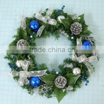 2015 decorative 45cm pine christmas wreath