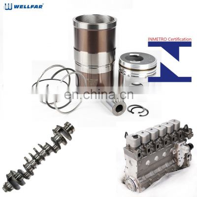 Inmetro Approved Brasil Brazil Market Engine Auto Parts For Cummins Benz Renault Volvo Mwm Perkins Hyundai