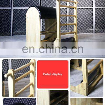 TEZEWA Home Fitness Custom Reformer Para Pilates Sliding Bed Pilates Machine photo-4