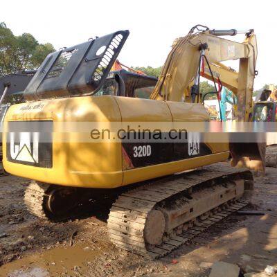 cat crawler excavator used 320d 330d 329d digging machine