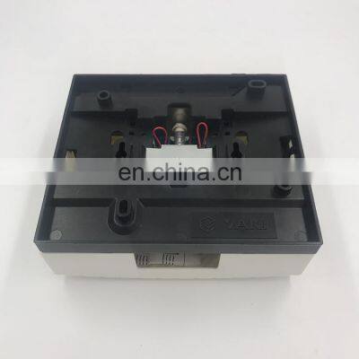 Yaki Fashion White Black Switch French Standard Light Household Wall Switch 2-tone Ringer Doorbell photo-3