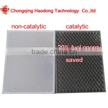 Strong Honeycomb Gas Burner Ceramic Plaque with rare-earth catalyst