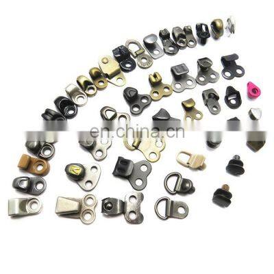 High Quality Custom Size Iron D Ring Rivet Eyelets Boot Metal Shoe Lace Hooks For Hiking Boot