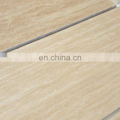New Arrival Model Light Travertine Vein Cut Tile Filled Honed and Tumbled Cut to Size Made in Turkey CEM-FHVC-02-12 photo-2
