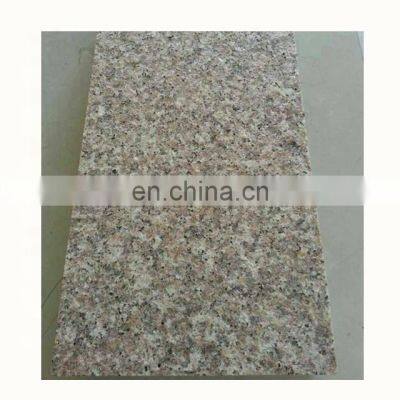 Top surface flamed   pink granite  paving stone 600X900