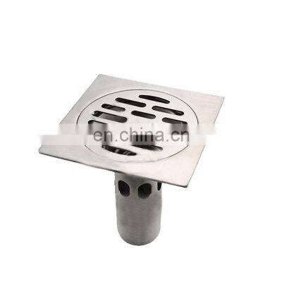 Garden Stainless Steel 304 Circle Tile Insert Cover Hidden Floor Drain photo-3