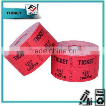 customized raffle tickets, coupon ticket, admission ticket, wholesale and printing tickets