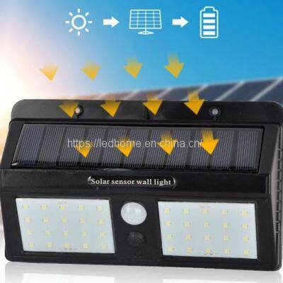 PIR Sensor Solar Outdoor Wall Lights (8W)