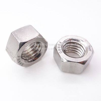 custom nuts M5 M6 M8 M10 M12 hex Nut Stainless Steel Nut