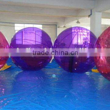 0.8mm PVC inflatable water walking ball for sale