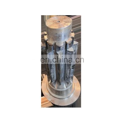 High precision oem gear shafts large gear shaft forged roller shaft