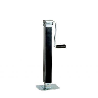 Square Trailer Jack, Side Mount, 8,000-10,000 Lbs. Support Capacity, Top Wind, Weld-On, 10 In. Travel photo-3