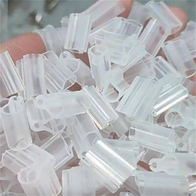 Transparent Silicone Grafting Clip Grafting Clips 1.7MM Tube Clips