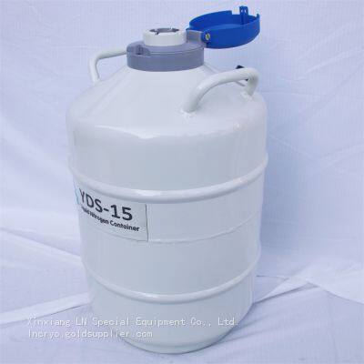 Liquid Nitrogen Container Yds15-125 of Cryopreservation Cell Tissue Samples Vaccine Embryo