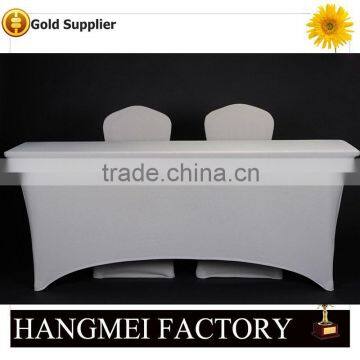 Spandex Table Cloth Polyester Banquet Wedding Cheap Table Cloth photo-2