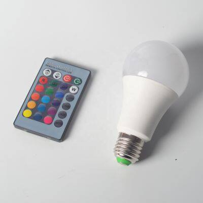Indoor Decoration Remote Control 5W E27 RGB SMD LED Smart Light Bulbs LED Bulb Light photo-2