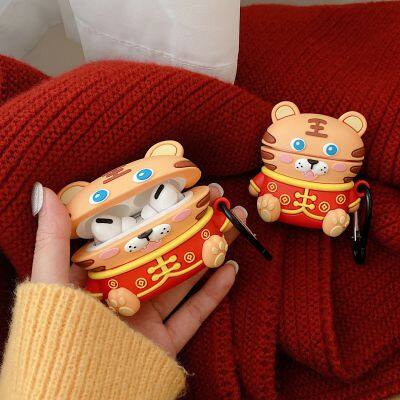 3D Cartoon Case for Airpods Pro Cute Popcorn Design Custom Earphone Cover Accessories With Silicone for Airpods Case