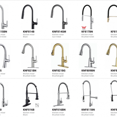 Multi-functionality Easily Adjust Hot and Cold Water Making the Kitchen More Tidy  Kitchen Mixer Series