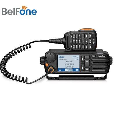 BelFone Radio UHF VHF DMR Tier 3 Trunking 50W Base Station Mobile Radio for Car (BF-TM950)