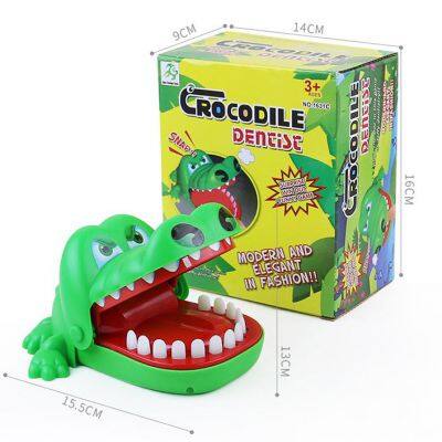 Enrolchain Crocodile Teeth Toys Biting Finger Party Games