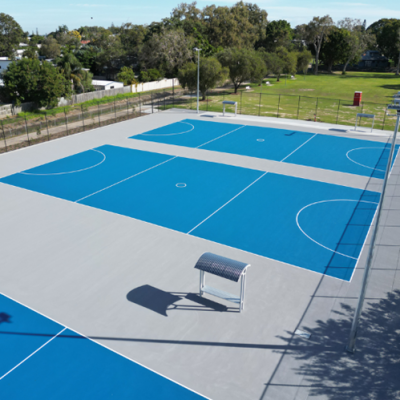 Basketball Court Fence Welded Wire Mesh Safety Barrier for Sports Ground