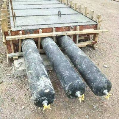Inflated Culvert Formwork Inflatable Rubber Balloons for Making Concrete Culverts