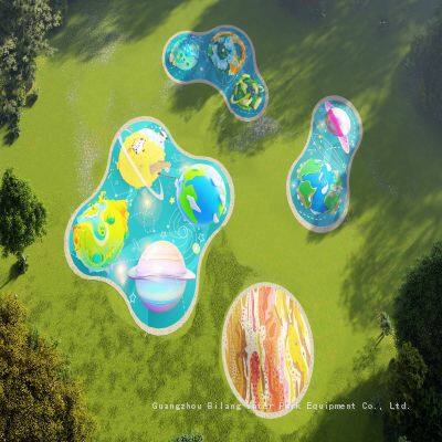 Outdoor Large Trampoline Shopping Mall Theme Park Children's Panda Jumping Cloud Scenic Area Farm Land Inflatable Bouncy Cloud