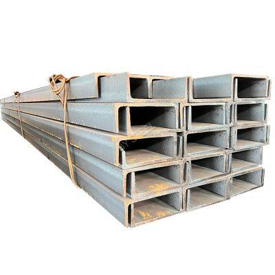 Hot Rolled ASTM A36 Q235B Shape  Customizable Galvanized Steel Channels