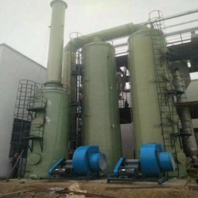 FRP Desulfurization Tower - Corrosion-Resistant FGD System for Power Plants photo-4