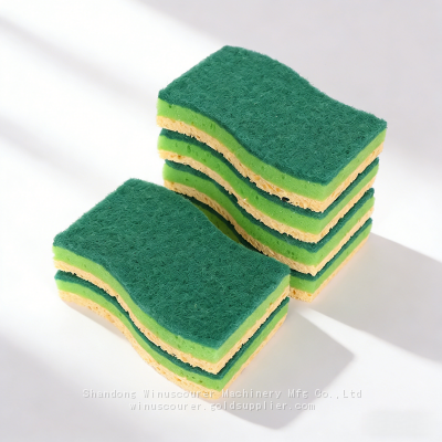 Eco-Friendly Natural Cellulose Sponge - Biodegradable & Compostable Dishwashing Sponge