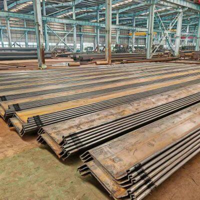 8-14mm Thick Cold Formed Steel Sheet Piles, Channel Type With Interlock Design photo-5