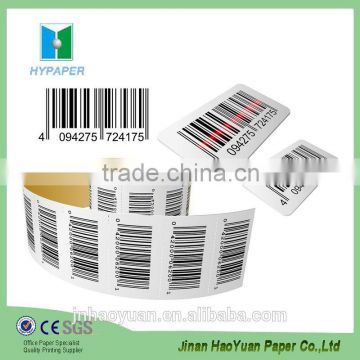 strong glue barcode labels custom sticker printing