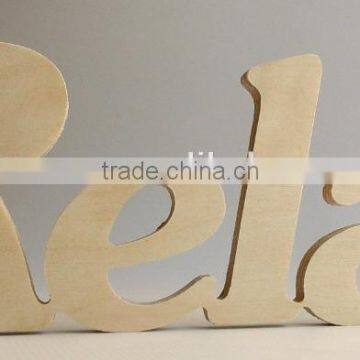 Wooden Letters "Relax!" photo-3