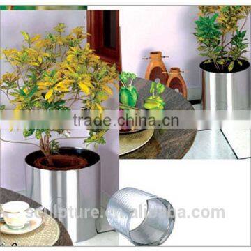 2016 New Garden Modern Flowerpot 304 Stainless Steel Modern Flowerpot Home Decoration photo-6