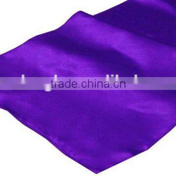 Hot Selling Ployester Satin Table Runner for Wedding Decoration photo-4