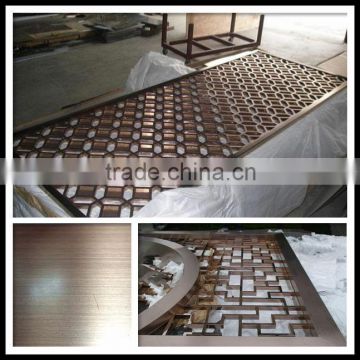 color stainless steel decorative application