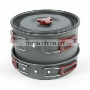 5~6persons Outdoor portable cookware camping Aluminum alloy PY71005