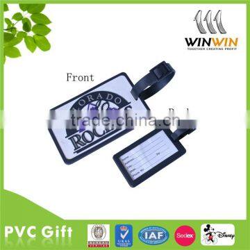Soft PVC Luggage Tag/ Rubber Luggage Tag/ Plastic Travel Tag