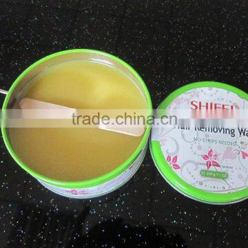 Shifei 200g natural stripless hair removing hard wax in tin can